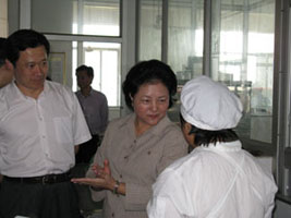 省領(lǐng)導(dǎo)、市領(lǐng)導(dǎo)來我司進(jìn)行視察、指導(dǎo)